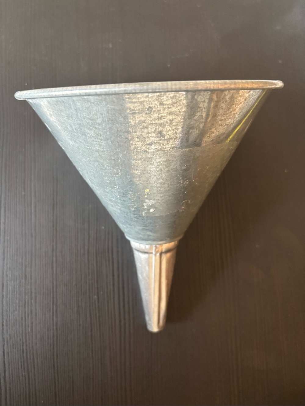 Extra Large Metal Kitchen Funnel Silver Pouring Tool